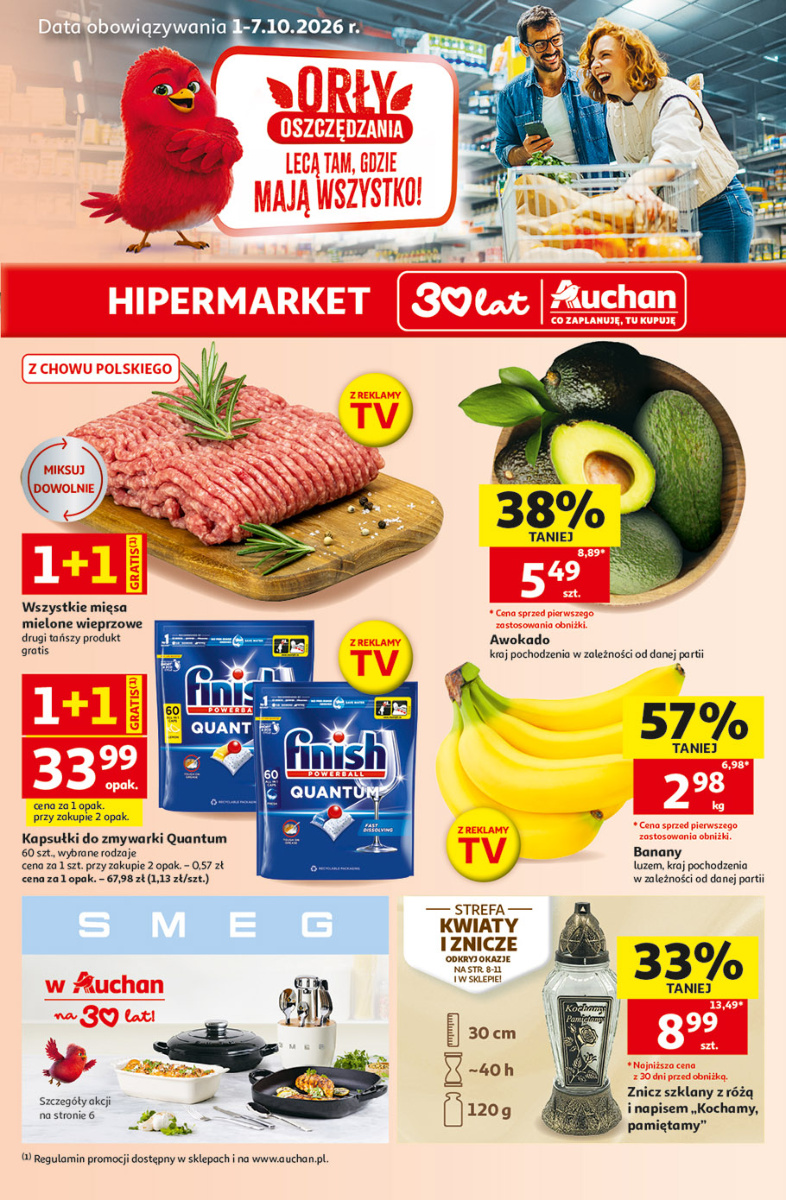 Okładka gazetki Gazetka 30 Lat Hipermarket Auchan — Auchan Hipermarket