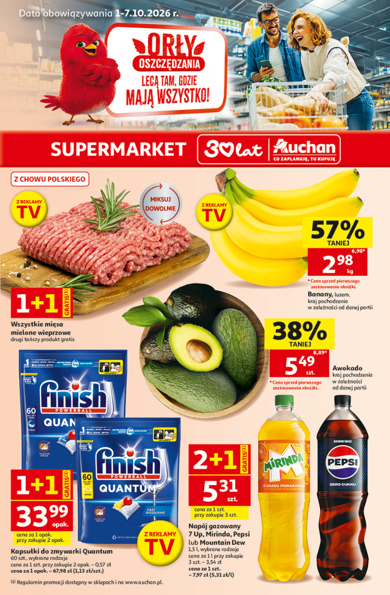 Okładka gazetki Gazetka 30 Lat Supermarket Auchan — Auchan Supermarket