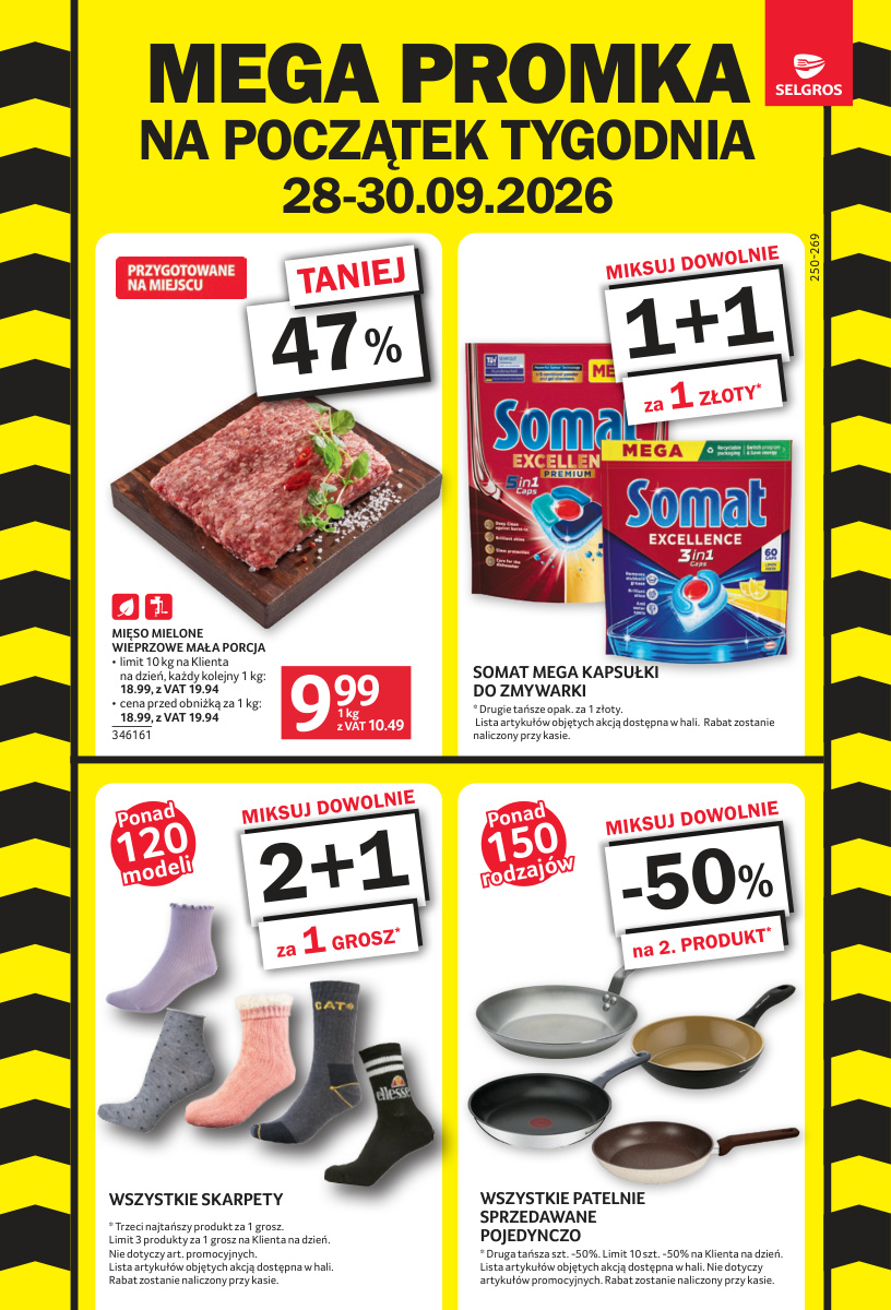 Okładka gazetki Mega promka — Selgros Cash&Carry